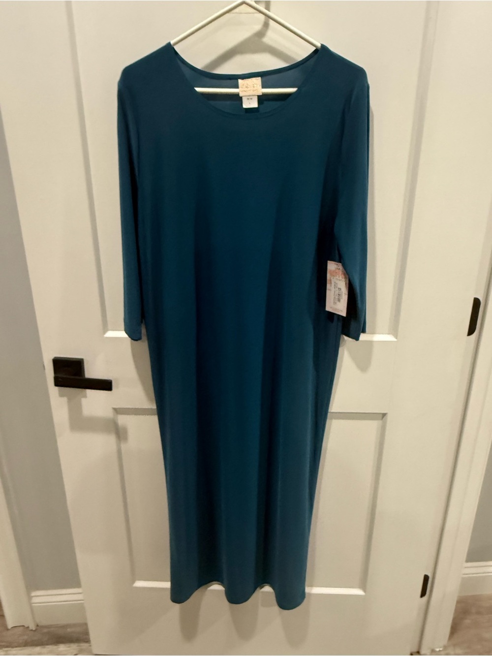 Zadie B’s Layering Teal Midi Dress